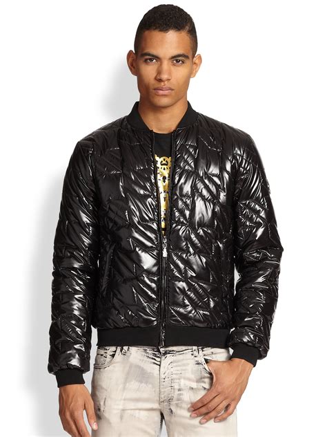 versace jeans quilted puffer jacket|gianni Versace vice style jacket.